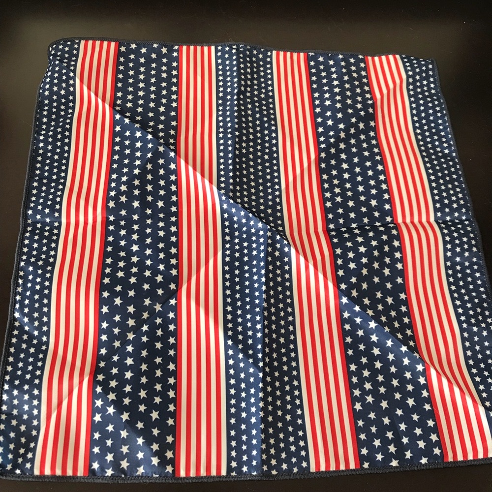 American Flag Handkerchief
